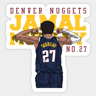 Jamal Murray Comic Style Sticker